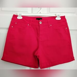 Signature Studio Women's Bright Red Shorts
